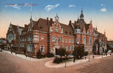 Postkarte: Deutsche Buchhändlerbörse, Leipzig