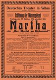 Plakat: Deutsches Theater Wilna 1916
