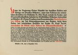 Certificate: Honorary doctorate Moritz von Bissing