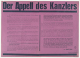 Plakat: Austritt Völkerbund Plakat: Austritt Völkerbund