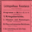Kinoplakat Konstanza 