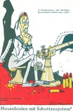 Postkarte: Paul Simmel, Hosenboden mit Schottensystem