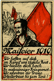 Bildpostkarte: Maifeier 1919