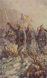 Postcard: G. A. Gloss, Junge Regimenter