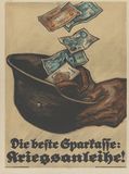 Poster: Die beste Sparkasse: Kriegsanleihe